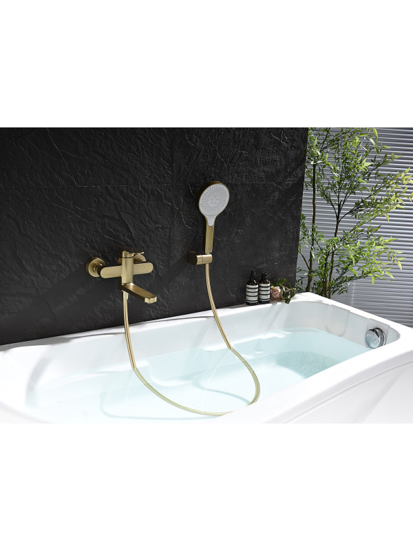 Смеситель Ganzer GZ06132-S матовое золото 2