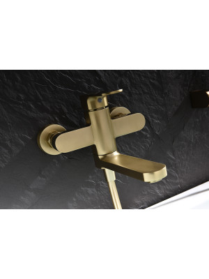 Смеситель Ganzer GZ06132-S матовое золото 3