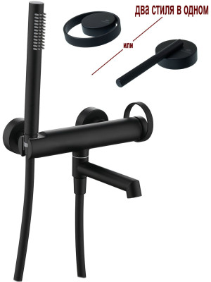 Смеситель Ganzer GZ19132-C черный