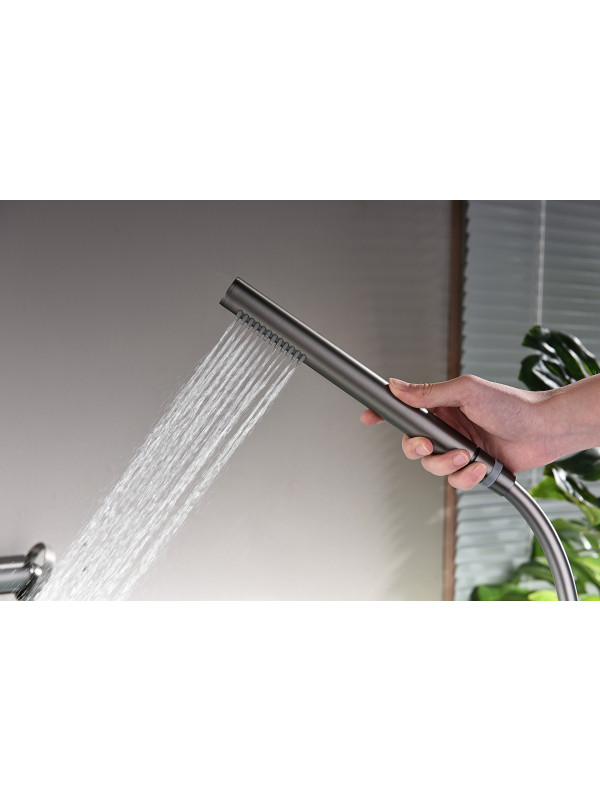 Смеситель Ganzer GZ19132-Q оружейная сталь 4