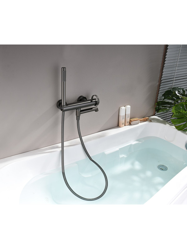 Смеситель Ganzer GZ19132-Q оружейная сталь 8