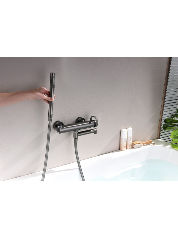 Смеситель Ganzer GZ19132-Q оружейная сталь 13