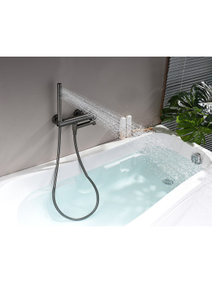 Смеситель Ganzer GZ19132-Q оружейная сталь 3