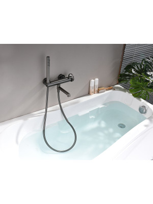 Смеситель Ganzer GZ19132-Q оружейная сталь 6