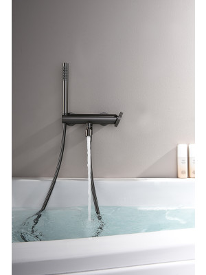 Смеситель Ganzer GZ19132-Q оружейная сталь 11