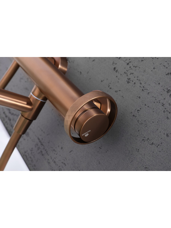 Смеситель Ganzer GZ19132-R розовое золото 4