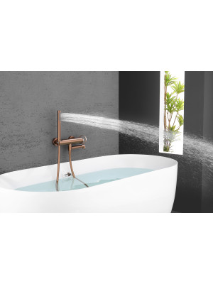 Смеситель Ganzer GZ19132-R розовое золото 11