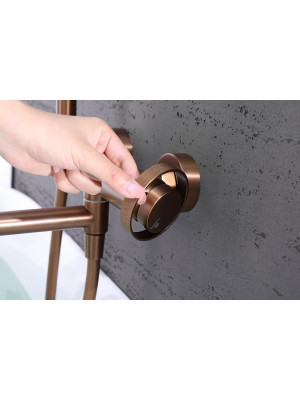 Смеситель Ganzer GZ19132-R розовое золото 10