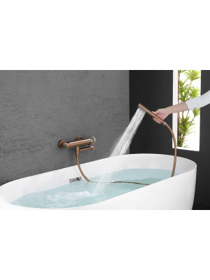 Смеситель Ganzer GZ19132-R розовое золото 13