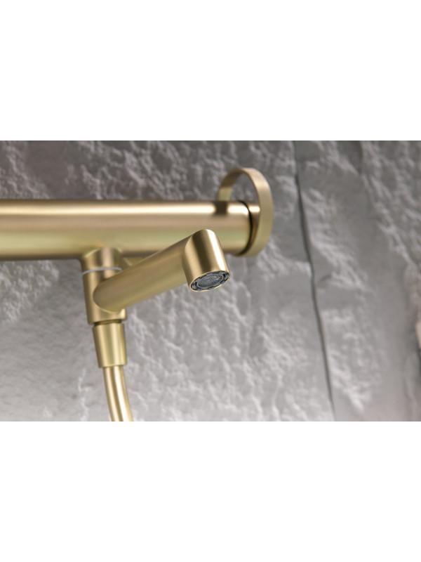 Смеситель Ganzer GZ19132-S матовое золото 6