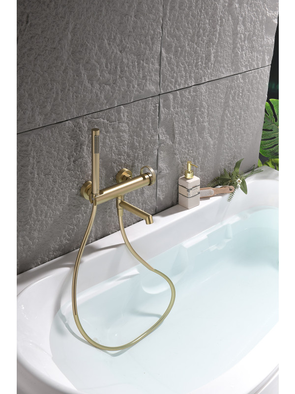 Смеситель Ganzer GZ19132-S матовое золото 8