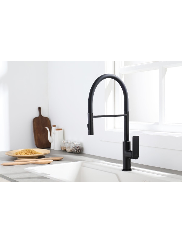 Смеситель Ganzer GZ07126-C черный 2