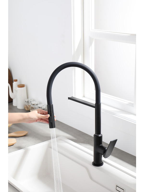 Смеситель Ganzer GZ07126-C черный 5