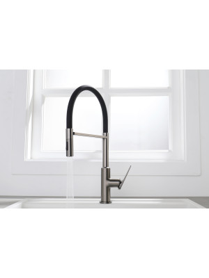 Смеситель Ganzer GZ07126-Q оружейная сталь 2