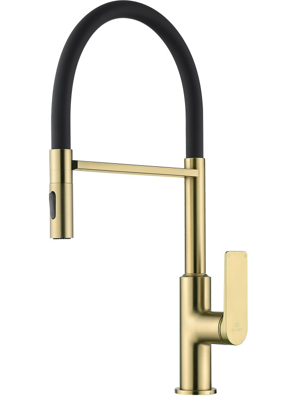 Смеситель Ganzer GZ07126-C матовое золото