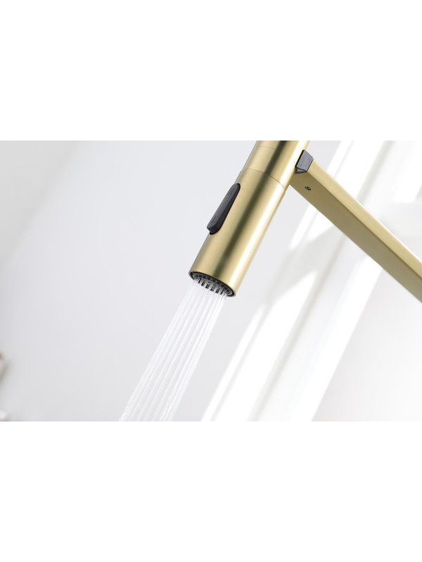 Смеситель Ganzer GZ07126-C матовое золото 5