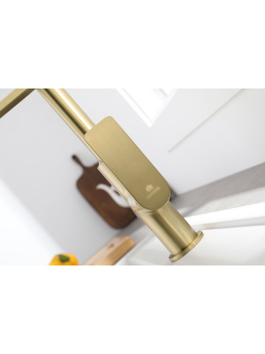 Смеситель Ganzer GZ07126-C матовое золото 3