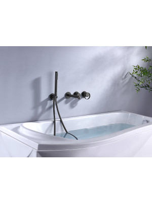 Смеситель Ganzer GZ19134-Q оружейная сталь 2