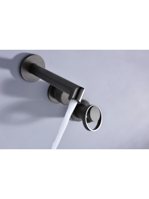 Смеситель Ganzer GZ19134-Q оружейная сталь 7