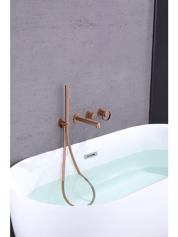 Смеситель Ganzer GZ19134-R розовое золото 2