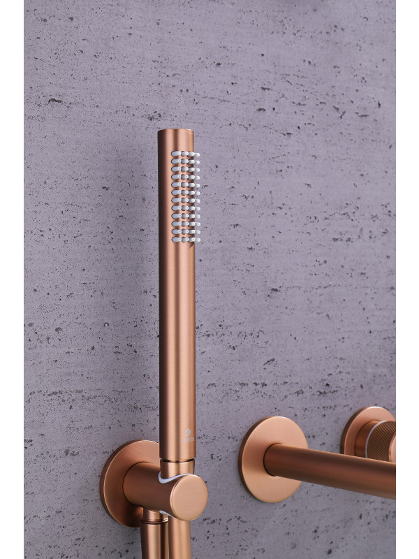 Смеситель Ganzer GZ19134-R розовое золото 5