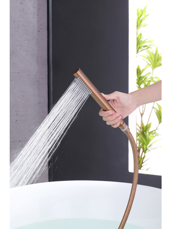 Смеситель Ganzer GZ19134-R розовое золото 8