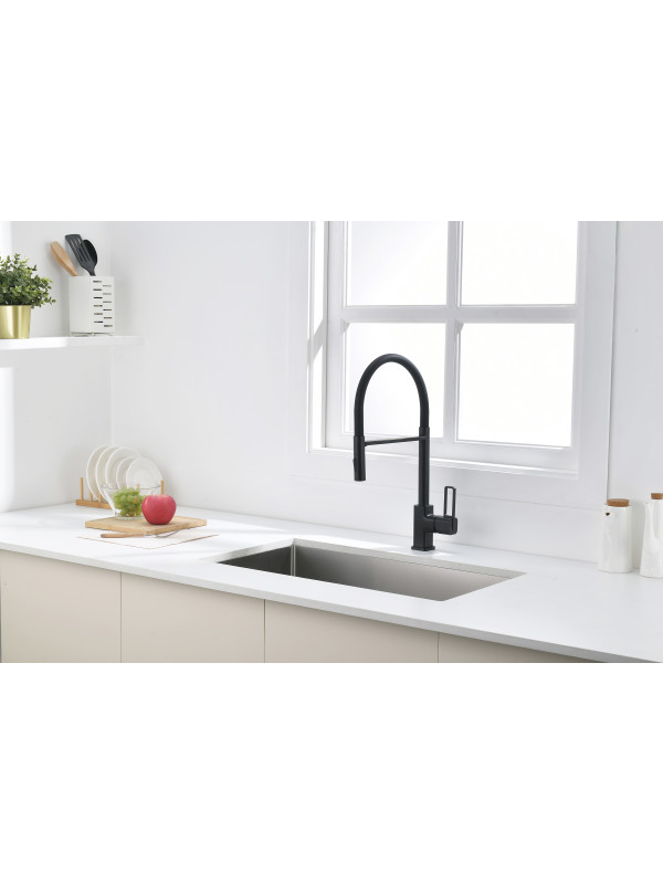 Смеситель Ganzer GZ12127-C черный 2