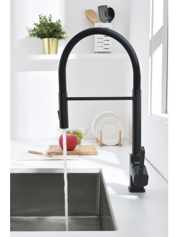 Смеситель Ganzer GZ12127-C черный 4