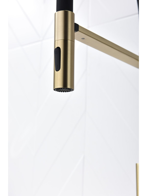 Смеситель Ganzer GZ12127-SC матовое золото 4