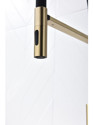 Смеситель Ganzer GZ12127-SC матовое золото 4