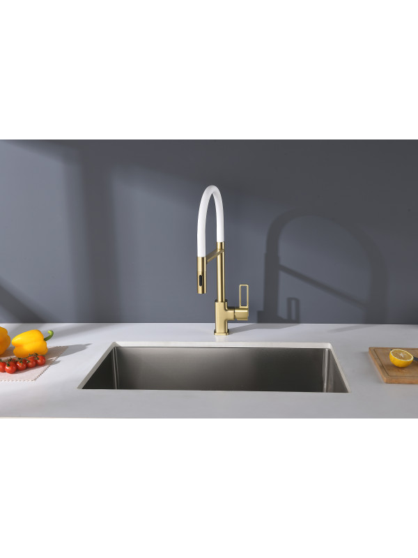 Смеситель Ganzer GZ12127-SF матовое золото 2