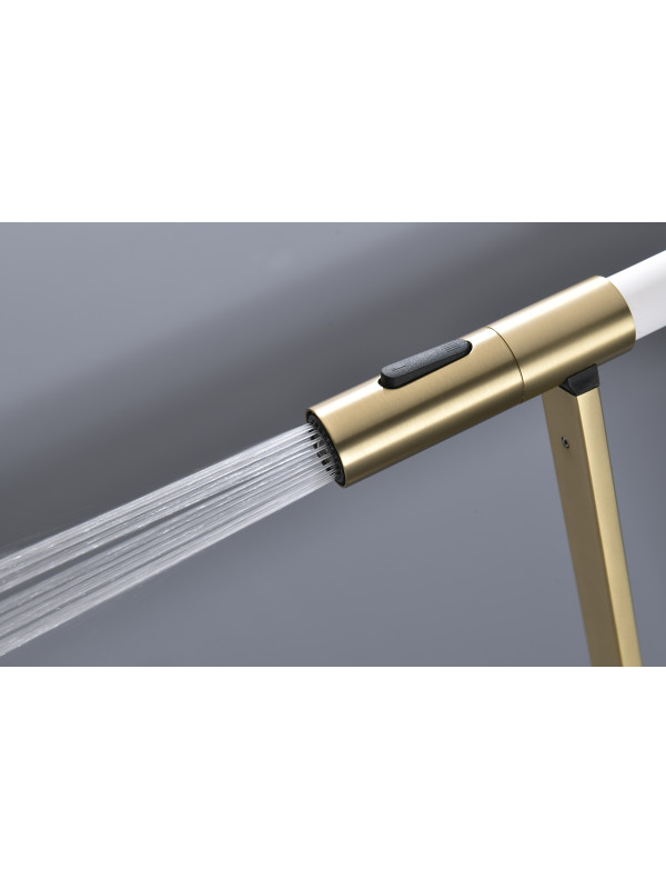 Смеситель Ganzer GZ12127-SF матовое золото 5