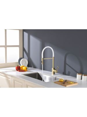 Смеситель Ganzer GZ12127-SF матовое золото 3