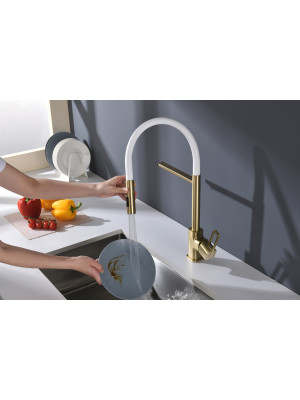 Смеситель Ganzer GZ12127-SF матовое золото 6