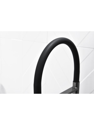 Смеситель Ganzer GZ12127-QC оружейная сталь 5