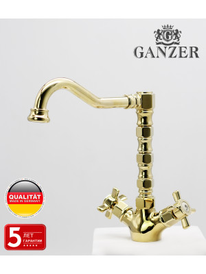 Смеситель Ganzer GZ15022-E золото