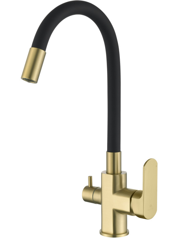 Смеситель Ganzer GZ06127-S матовое золото