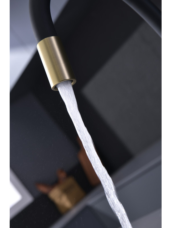 Смеситель Ganzer GZ06127-S матовое золото 4