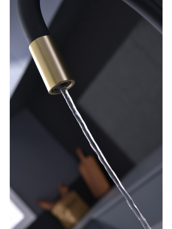 Смеситель Ganzer GZ06127-S матовое золото 5