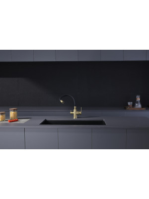 Смеситель Ganzer GZ06127-S матовое золото 8