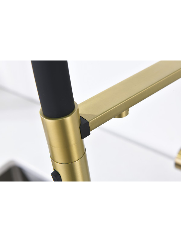 Смеситель Ganzer GZ07127-S матовое золото 5