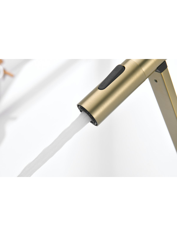 Смеситель Ganzer GZ07127-S матовое золото 9