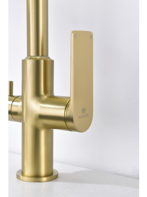 Смеситель Ganzer GZ07127-S матовое золото 4