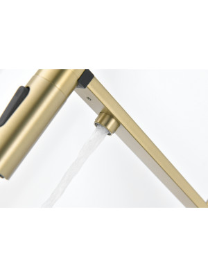 Смеситель Ganzer GZ07127-S матовое золото 7