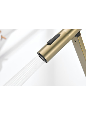 Смеситель Ganzer GZ07127-S матовое золото 8