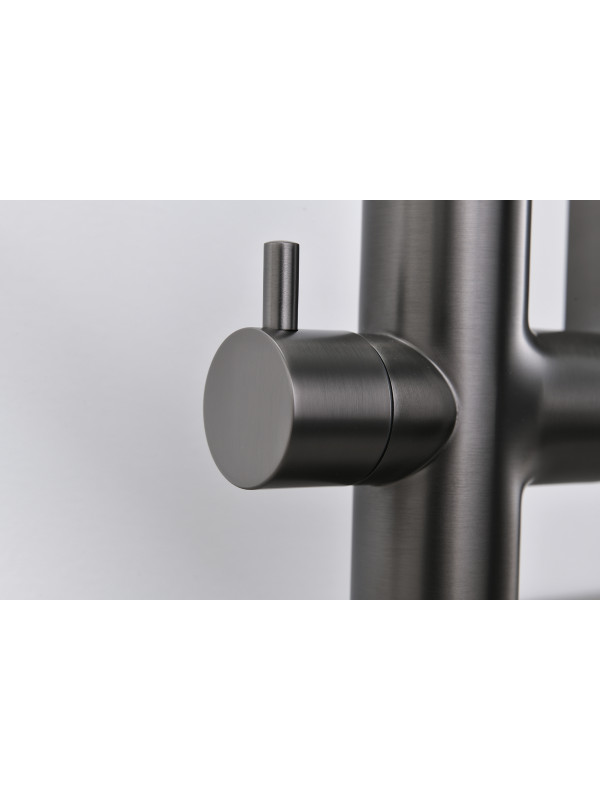 Смеситель Ganzer GZ07127-Q оружейная сталь 7