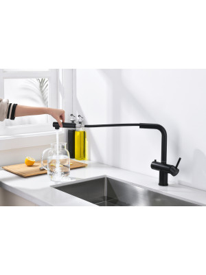 Смеситель Ganzer GZ16036-C черный 8