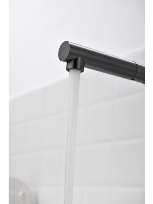 Смеситель Ganzer GZ16036-Q оружейная сталь 4