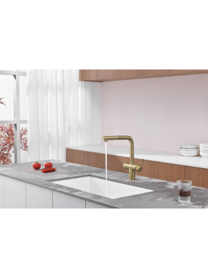 Смеситель Ganzer GZ16036-S матовое золото 2