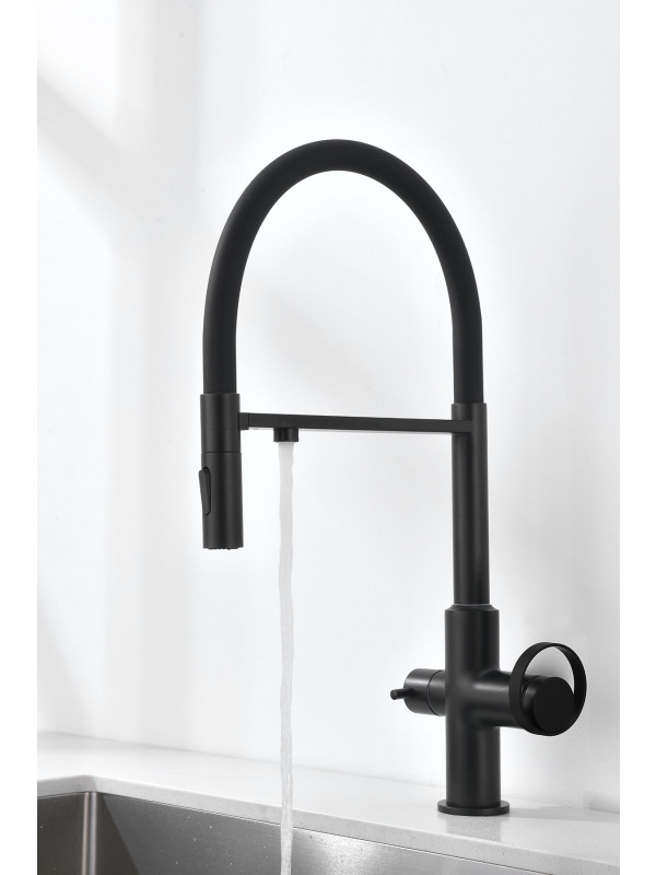 Смеситель Ganzer GZ19127-C черный 2